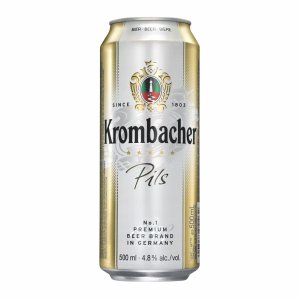 Пиво Кромбахер Пилс свет фильтр 4.8% ж/б 0,5л