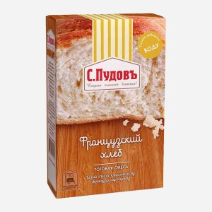 Смесь хлебная Пудофф Французский хлеб 500г
