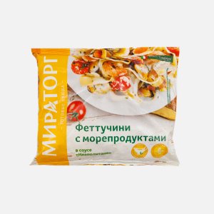 Смесь Витамин Феттуччине с морепрод в соусе Неаполитано с/м 400г