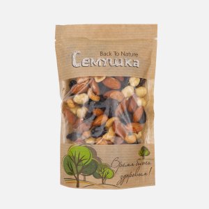 Смесь Семушка жареных орехов/изюма 150г