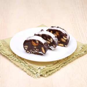 Сладкая колбаска шоколадная вес