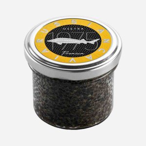 Икра осетровых рыб баночная зернист премиальная Волгореченск ст/б 100г