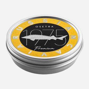 Икра осетровых рыб баночная зернист премиальная Волгореченск ж/б 125г