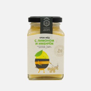 Мёд Медовый дом имбирь/лимон 320г