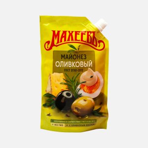 Майонез Махеевъ Золотой оливковый 67% дой/пак 380-420г