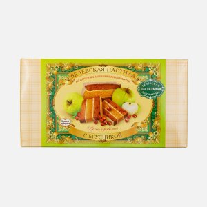 Пастила Белевская с брусникой 200г Белевская пастильная мануфактура