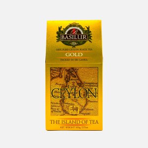 Чай Базилур Остров Золотой к/к 100г