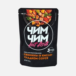 Соус Чим-Чим для приготовления свинины в кисло-сладком соусе 150г