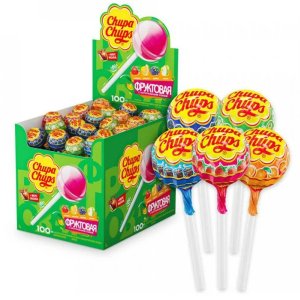 Карамель Чупа-Чупс С натуральным соком 12г