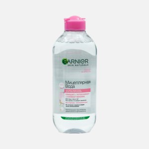 Вода мицеллярн Гарнье Скин Нэчралс очищающая для лица/глаз/губ 400мл