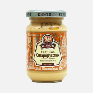 Горчица Кинто Старорусская экста-острая ст/б 170г