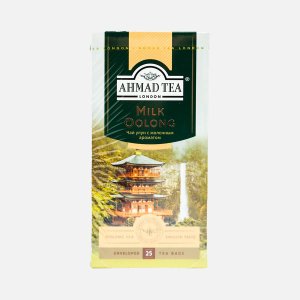 Чай Ахмад Милк Улун с молочным ароматом зелен с/я 25пак*2г к/к 50г