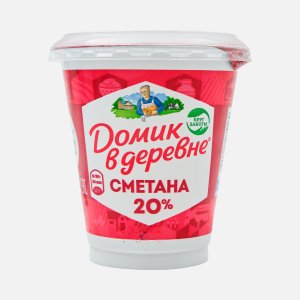 Сметана Домик в деревне 20% пл/ст 300г