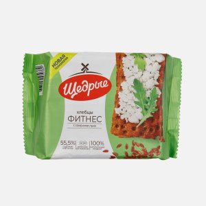 Хлебцы Щедрые 5 злаков с семенами льна 200г