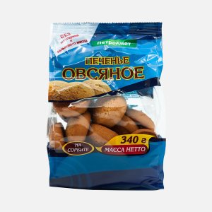 Печенье Петродиет овсяное на сорбите пл/пак 340г