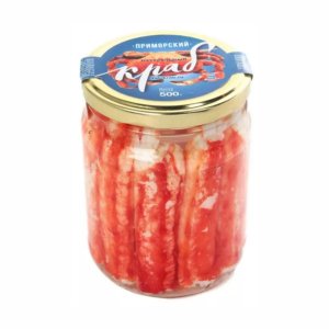 Мясо краба фаланга ст/б 500г