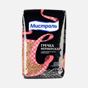 Гречка Фермерская Мистраль пл/пак 900г