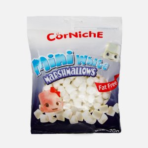 Зефир Корнич Маршмеллоу Белый мини пл/уп 70г