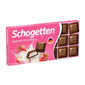 Шоколад Шогеттен Клубничный йогурт 100г
