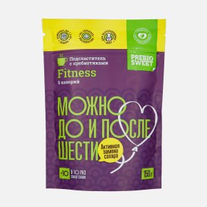 Подсластитель Пребиосвит Фитнес дой/пак 150г