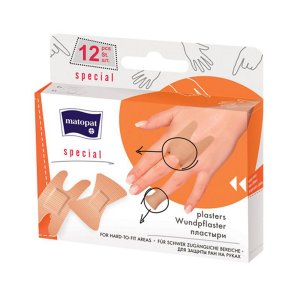 Пластырь Матопат Спешл к/к 12шт