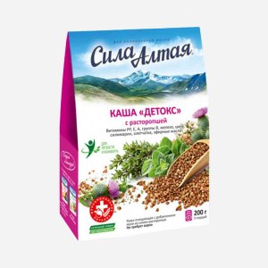 Каша Сила Алтая Детокс с расторопшей к/к 200г