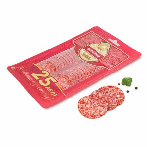 Колбаса СПК Юбилейная с/к нарезка м/а 100г