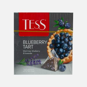 Чай Тесс Блюберри Тарт пирамид 20*1,8г