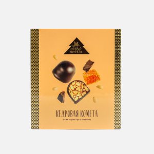 Конфеты Сибирские конфеты Кедровая комета с земляникой к/к 120г