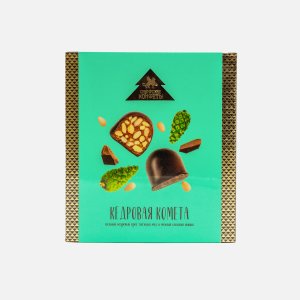 Конфеты Сибирские конфеты Кедровая комета с сосновой шишкой к/к 120г