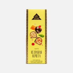 Конфеты Сибирские конфеты Кедровая комета ассорти к/к 70г