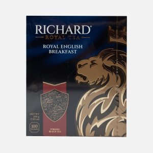Чай Ричард Роял Инглиш Брекфаст черный 100пак*2г 200г