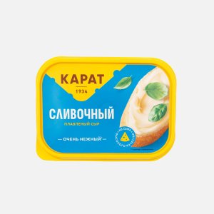 Сыр Карат плавл сливочный 45% пл/ван 200г