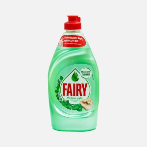 Средство д/посуды Фэйри Нежные руки Чайное дерево и мята пл/б 450мл