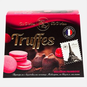 Набор конфет Под'Ари Трюфели с кусоч печенья макарон к/к 160г