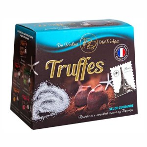 Набор конфет Под'Ари Трюфели с морской солью к/к 160г