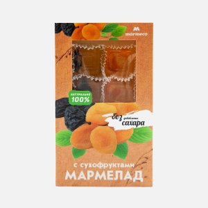 Мармелад Марме С сухофруктами б/сах к/к 170г