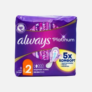 Прокладки Олвэйз Платинум Ультра Нормал Плюс 8шт