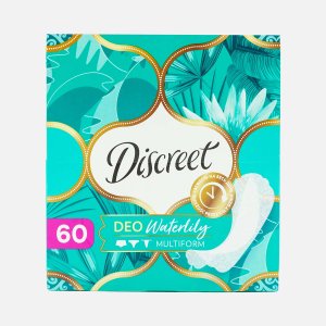 Прокладки Дискрит ежедневные Део Водяная лилия Мультиформ 60шт