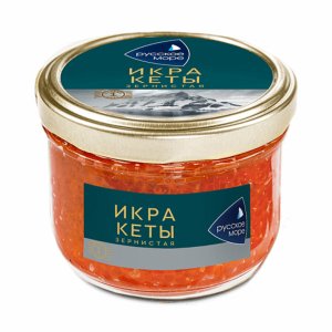 Икра Русское море лососевая зернистая кеты ст/б 210г