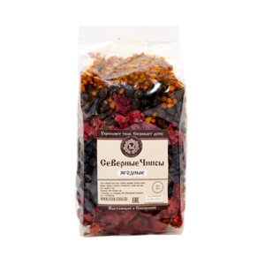 Чипсы Товарищество Северные Чаи Ягодные сушеные 150г