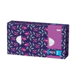 Салфетки Белла №1 бумажные двухслойные к/к 150шт