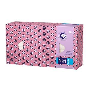 Салфетки Белла №1 бумажные трехслойные к/к 90шт