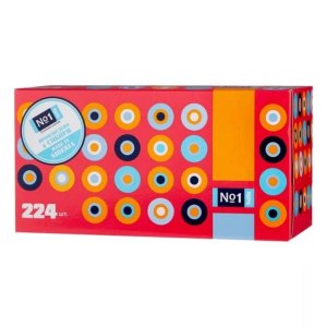 Платочки Белла №1 универсальные двухслойные к/к 224шт