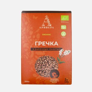 Гречка Аривера в варочных пакетах к/к 500г