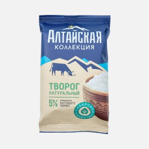 Творог Алтайская коллекция 5% фольга 180г
