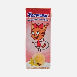 Коктейль Растишка молочный Ванильное мороженое 2% т/п 210г