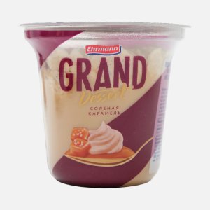 Пудинг молочный Гранд Десерт Солёная карамель 4.7% пл/ст 200г