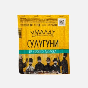 Сыр Умалат Сулугуни палочки 45% пл/уп 120г