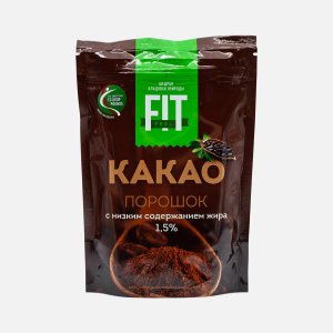Какао-порошок ФитФил обезжиренный пл/уп 150г